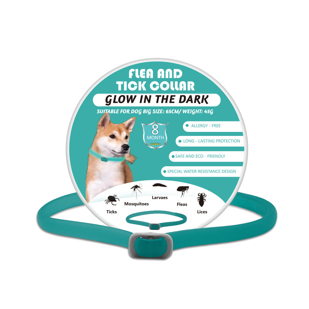 Illuminate and Protect Your Furry Friends with Our Luminous Insect Repellent Dog Collar