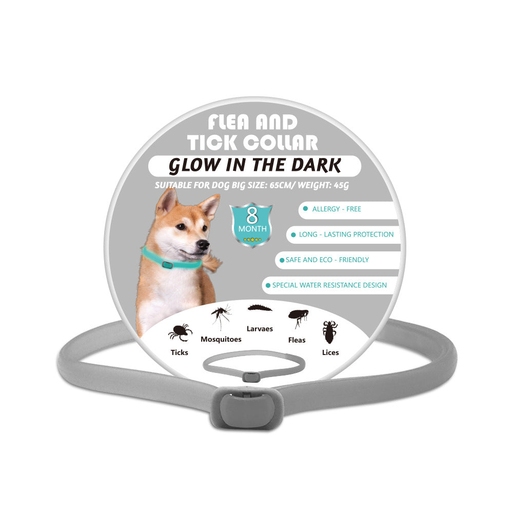 Illuminate and Protect Your Furry Friends with Our Luminous Insect Repellent Dog Collar