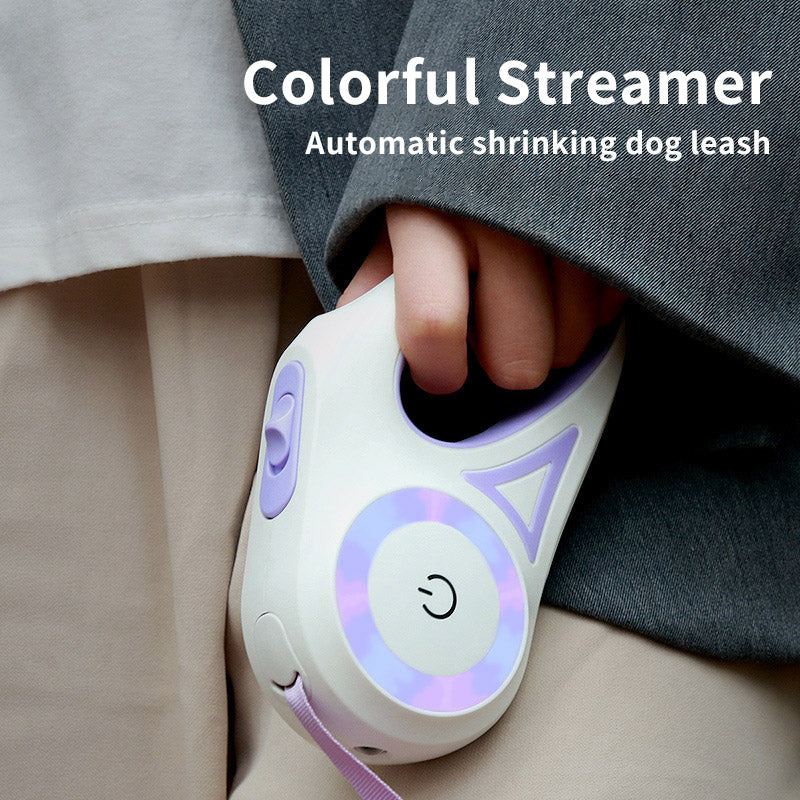 Elevate Your Dog Walks with the Retractable Dog Leash and Collar Set - Perfect for Small to Medium Pets!