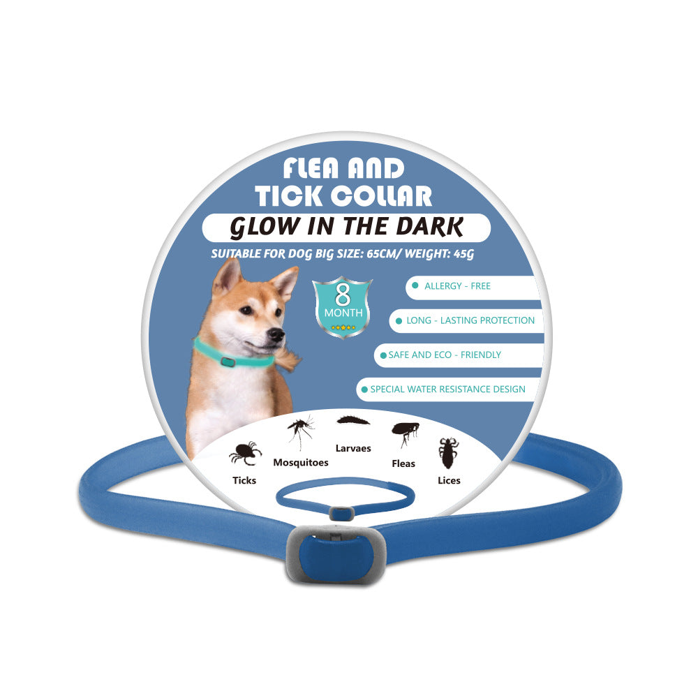 Illuminate and Protect Your Furry Friends with Our Luminous Insect Repellent Dog Collar
