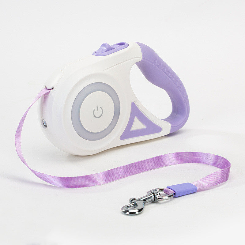 Elevate Your Dog Walks with the Retractable Dog Leash and Collar Set - Perfect for Small to Medium Pets!