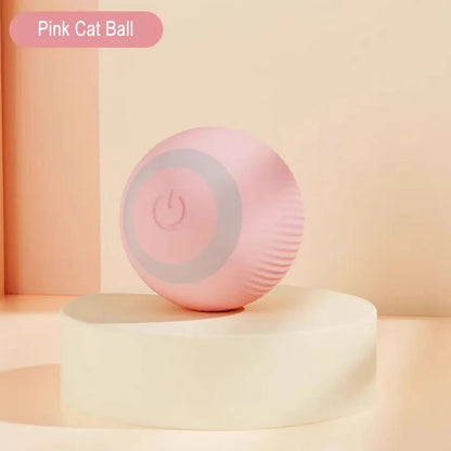 Exciting Electric Cat Ball Toy - Automatic Rotating Interactive Fun for Your Feline Friend!