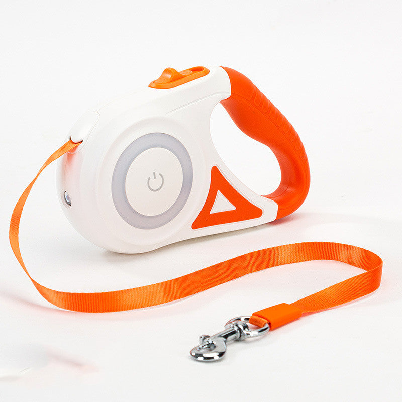 Elevate Your Dog Walks with the Retractable Dog Leash and Collar Set - Perfect for Small to Medium Pets!