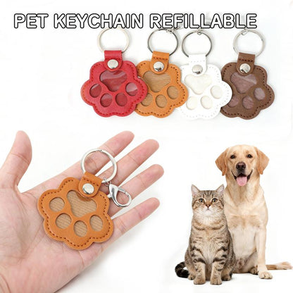 Cherish Every Moment with Our Dog and Cat Hair Keychain – Perfect for Pet Owners to Create Lasting Memories with Paw Prints and Fur Keepsakes!
