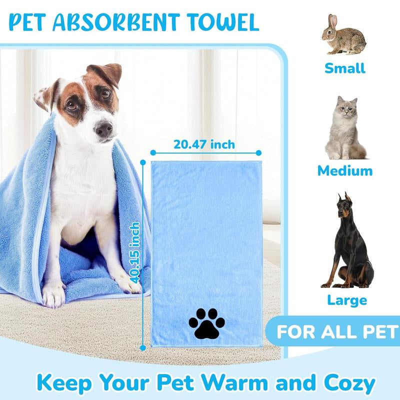 Ultimate Dog Bath Brush & Grooming Kit - Complete Shedding Solution for Dogs, Cats & Rabbits with Massage Tool for a Stress-Free Grooming Experience