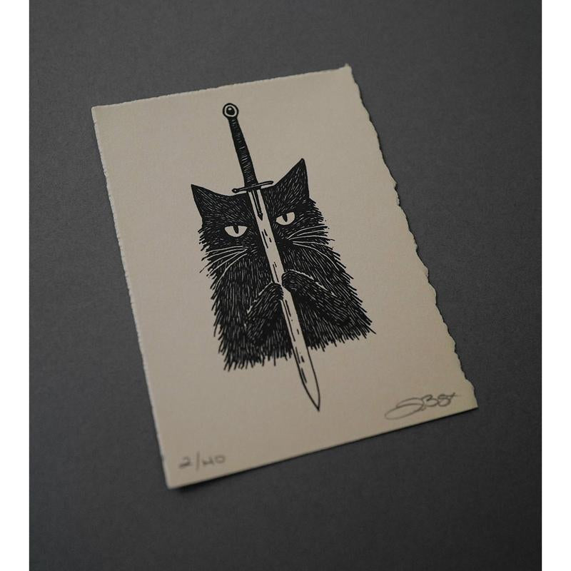 Cat Army - Exquisite High-Quality Print from the Southern Gothic Collection