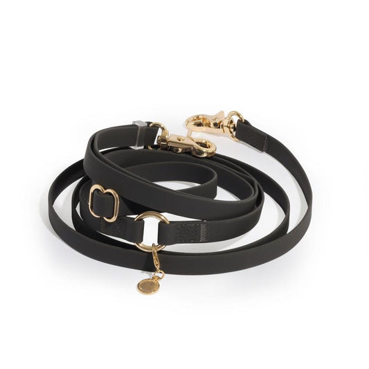 4-in-1 Convertible Hands-Free Dog Leash, 8.5 Feet Long, 5/8 Inch Wide