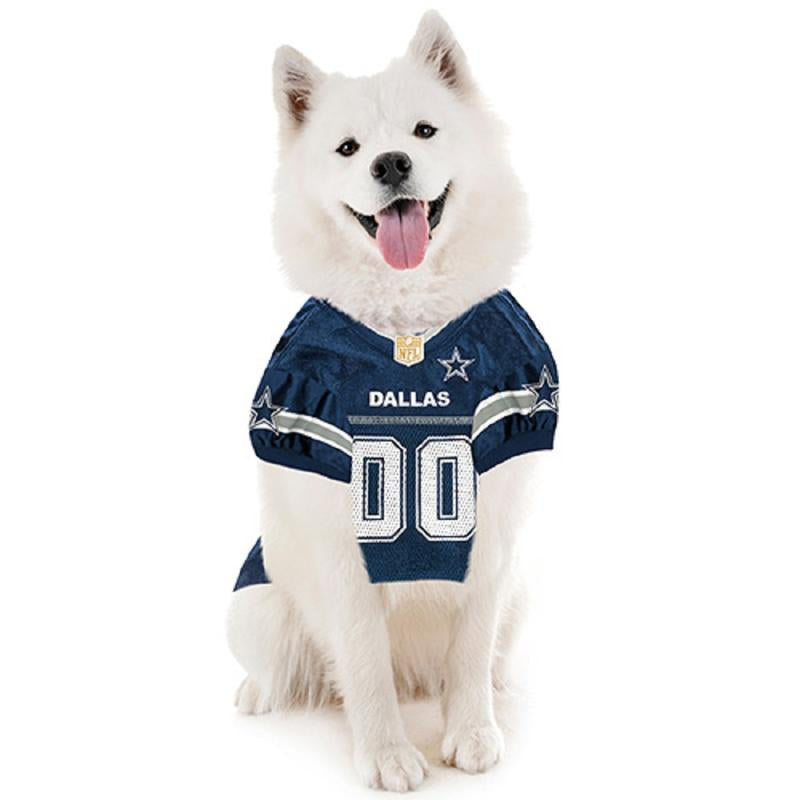 Score Big with the Pets First NFL Dallas Cowboys Mesh Jersey for Dogs - Perfect for Game Day!