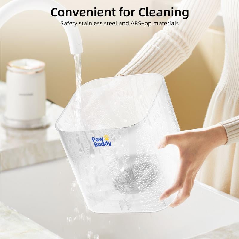 Paw Buddy Smart Automatic Cat Feeder with 2K Camera - Stay Connected with Your Pet Anytime, Anywhere!