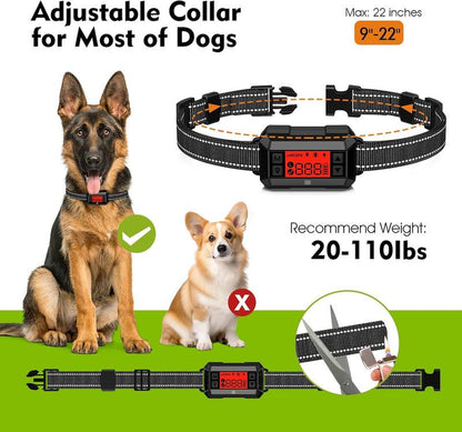 Revolutionary Electric Fence for Dogs - Ultimate GPS Dog Training Collar System with Adjustable Range, Waterproof Design, and Rechargeable Battery