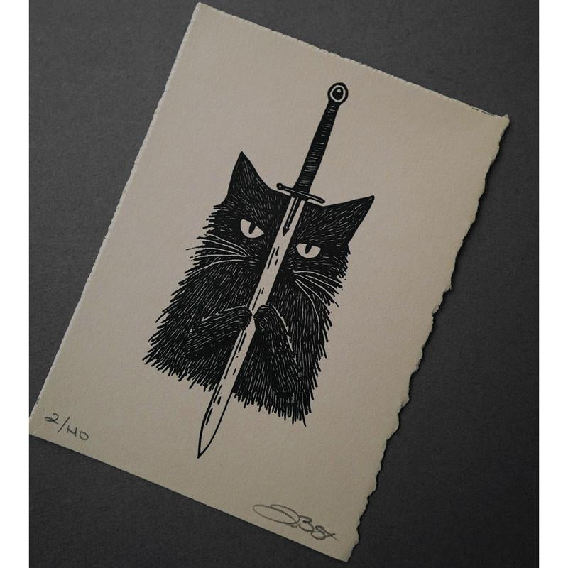 Cat Army - Exquisite High-Quality Print from the Southern Gothic Collection