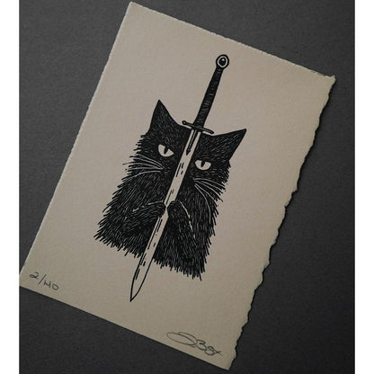 Cat Army - Exquisite High-Quality Print from the Southern Gothic Collection
