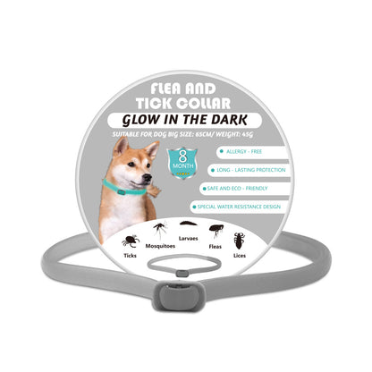 Illuminate and Protect Your Furry Friends with Our Luminous Insect Repellent Dog Collar