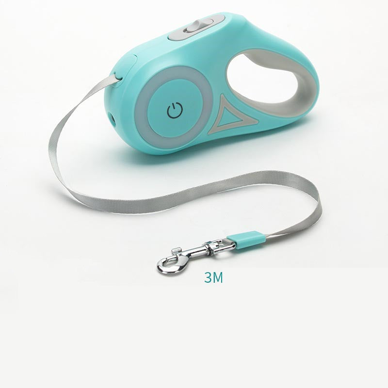 Elevate Your Dog Walks with the Retractable Dog Leash and Collar Set - Perfect for Small to Medium Pets!