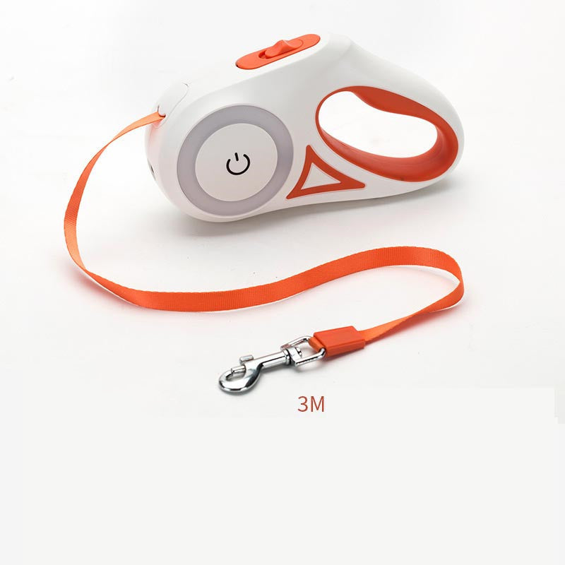 Elevate Your Dog Walks with the Retractable Dog Leash and Collar Set - Perfect for Small to Medium Pets!