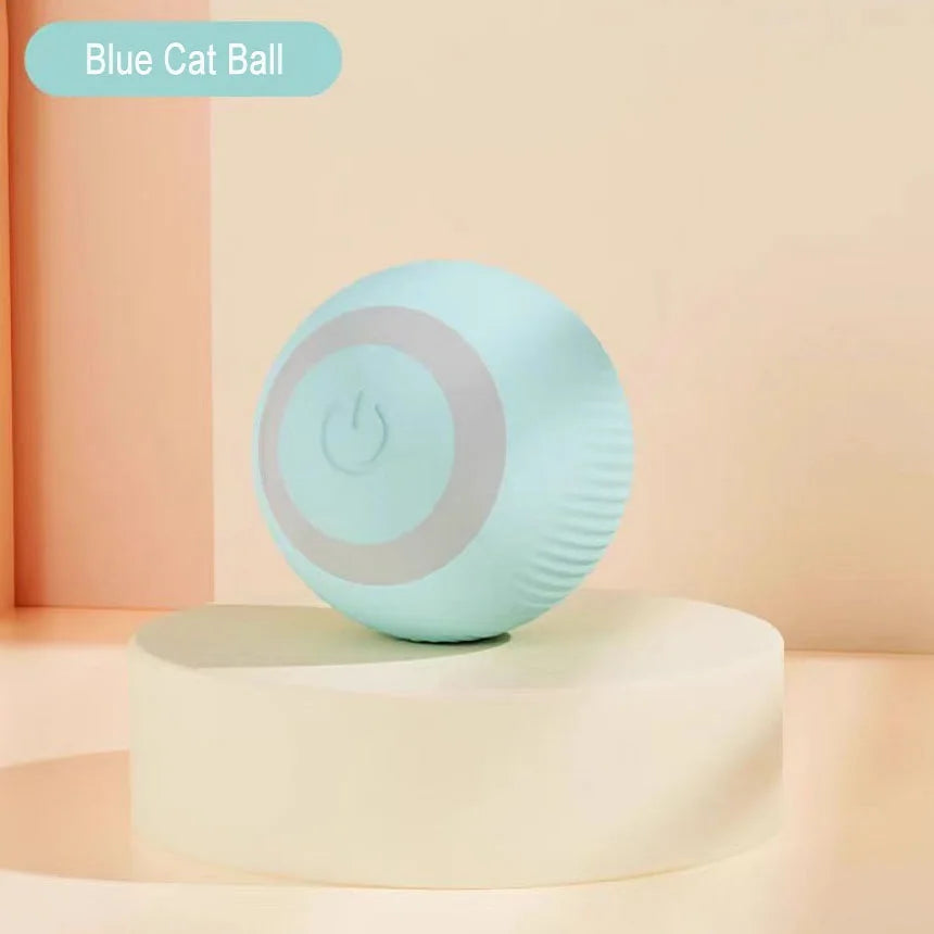 Exciting Electric Cat Ball Toy - Automatic Rotating Interactive Fun for Your Feline Friend!