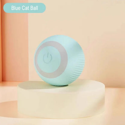 Exciting Electric Cat Ball Toy - Automatic Rotating Interactive Fun for Your Feline Friend!