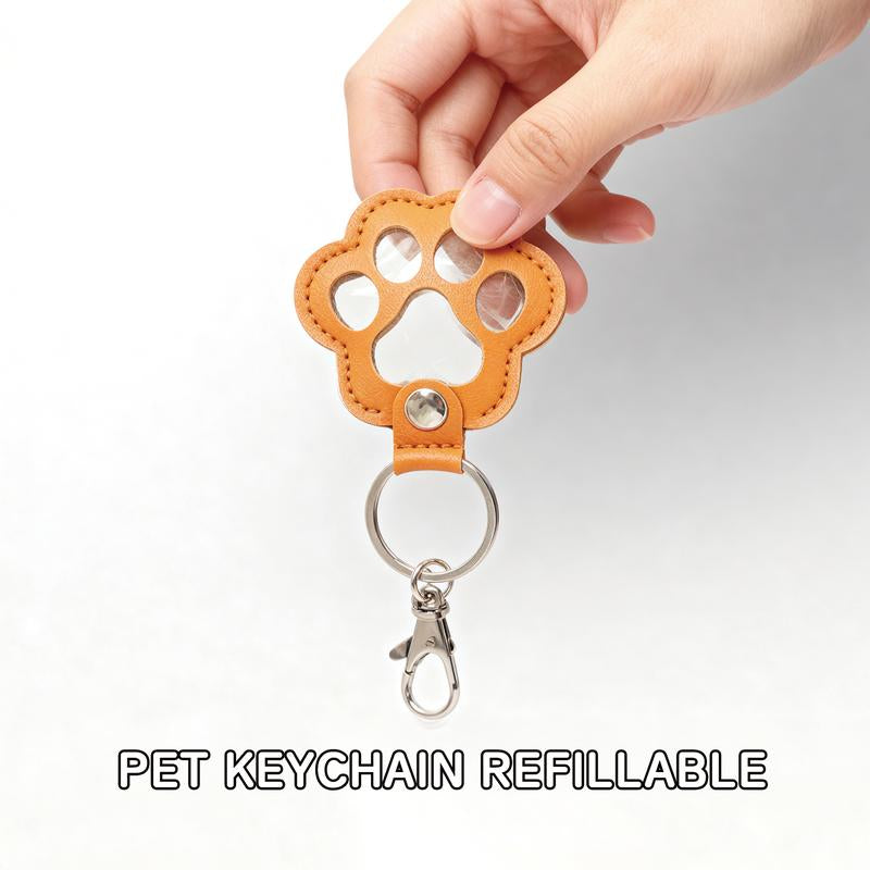Cherish Every Moment with Our Dog and Cat Hair Keychain – Perfect for Pet Owners to Create Lasting Memories with Paw Prints and Fur Keepsakes!