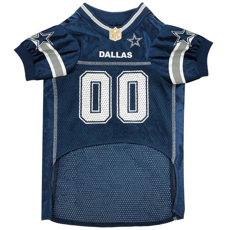 Score Big with the Pets First NFL Dallas Cowboys Mesh Jersey for Dogs - Perfect for Game Day!