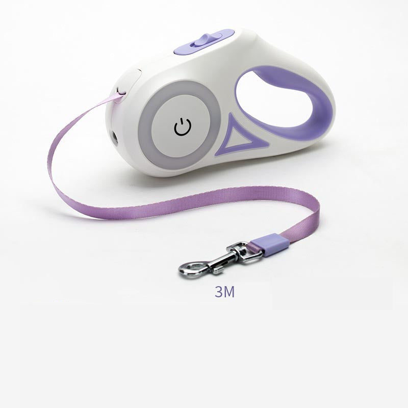 Elevate Your Dog Walks with the Retractable Dog Leash and Collar Set - Perfect for Small to Medium Pets!