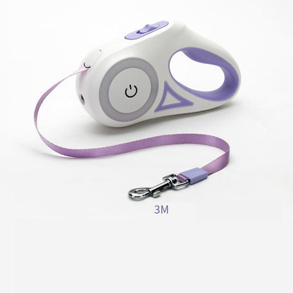 Elevate Your Dog Walks with the Retractable Dog Leash and Collar Set - Perfect for Small to Medium Pets!