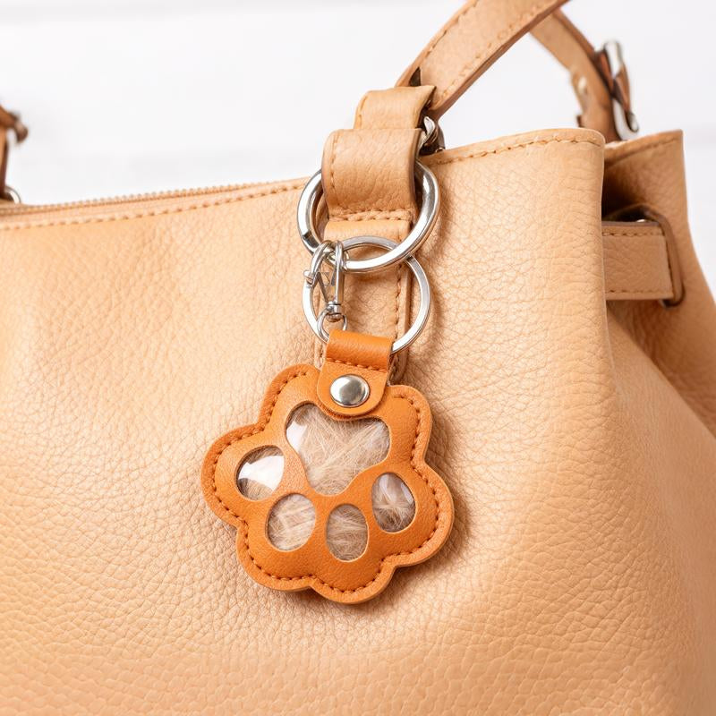 Cherish Every Moment with Our Dog and Cat Hair Keychain – Perfect for Pet Owners to Create Lasting Memories with Paw Prints and Fur Keepsakes!