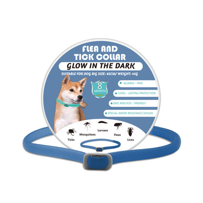 Illuminate and Protect Your Furry Friends with Our Luminous Insect Repellent Dog Collar