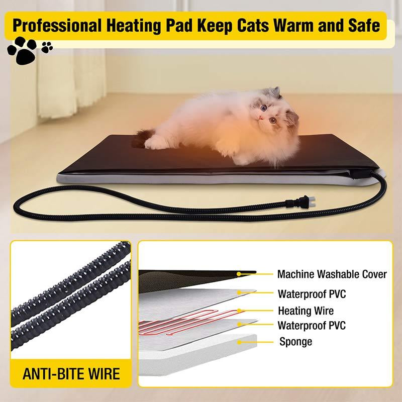 Keep Your Feline Friends Cozy This Winter! ❄️🐾 Discover the Aivituvin Heated Cat House - Perfect for Outdoor Cats & Strays! 🏠❤️ #CatLovers #WinterWarmth