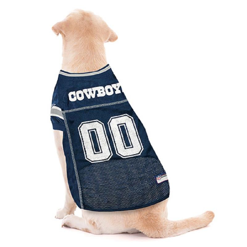 Score Big with the Pets First NFL Dallas Cowboys Mesh Jersey for Dogs - Perfect for Game Day!